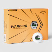 薄い緑の線のフラグ：愛国的な軍隊退役軍人 ゴルフボール (パッケージ)