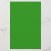 薄い緑無地の色 便箋 (裏面)