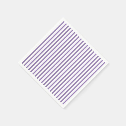 薄い縦型ストライプラベストライプのンダー スタンダードカクテルナプキン (角)