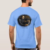 薄い色のためのマンレサ Tシャツ (裏面)