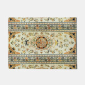 薄い色の東洋の敷物 ドアマット (正面)