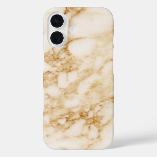 薄い茶色の大理石 Case-Mate iPhoneケース (裏面)