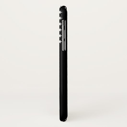 薄い赤線旗 Case-Mate iPhoneケース (裏面/左)