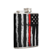 薄い赤線 フラスク (右)