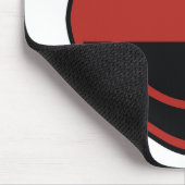 薄い赤線Maltesseの十字 マウスパッド (コーナー)