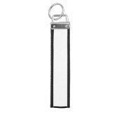 薄い金ゴールドライン旗 リストバンドキーホルダー (鍵トップ)