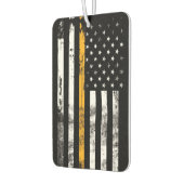 薄い金ゴールドライン発送エアーフレッシュナー カーエアーフレッシュナー (左)