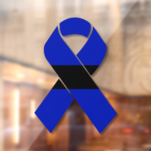 薄い青いラインのサポータ窓の固定 ウィンドウサイン (シート2)