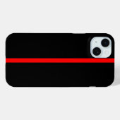 薄い青い線の記号 Case-Mate iPhoneケース (裏面 (横))