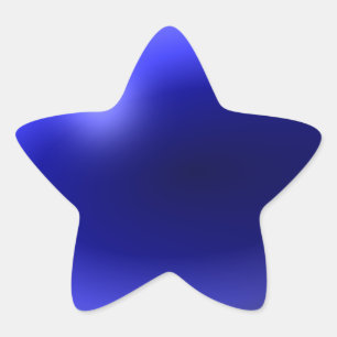 薄い青い線の1種類 星シール