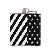 薄い青い線フラスコ フラスク (裏面)