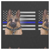 薄い青い線 ファブリック (クローズアップ)