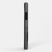 薄い青い線 – フラグ敬礼 Case-Mate iPhoneケース (裏面/右)