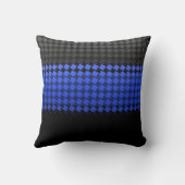 薄い青い線 – 交換可能 クッション (裏面)