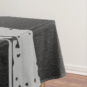 薄い青い線 – 警察官 – 米国国旗 テーブルクロス (インサイチュ)