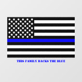 [薄い青い線]青い旗のウィンドウを後ろに引っ張る ウィンドウサイン (シート)