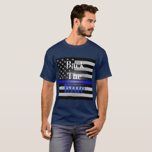薄い青い線 Tシャツ