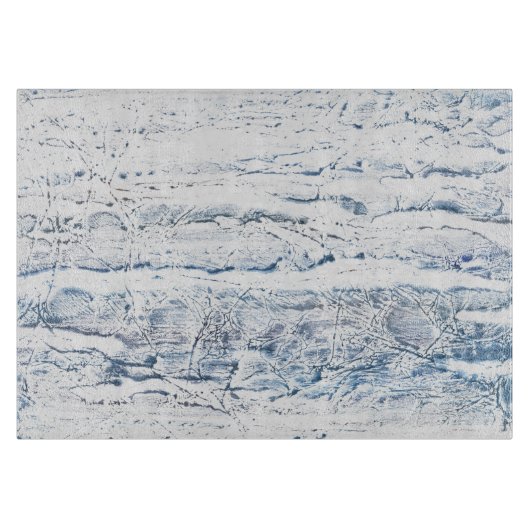 薄い青大理石 カッティングボード (正面)