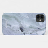 薄い青大理石 Case-Mate iPhoneケース (裏面(横))