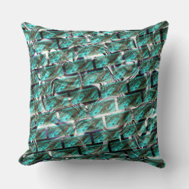 薄い青、グリッドまたはブリック効果に気泡が？ クッション