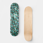 薄い青、グリッドまたはブリック効果に気泡が? スケートボード (正面)