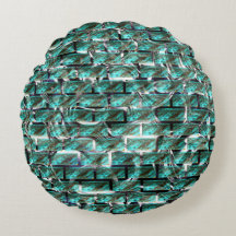 薄い青、グリッド内の泡またはレンガの壁効果t