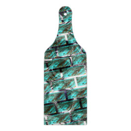 薄い青、グレーチングまたはブリック効果に気泡? カッティングボード