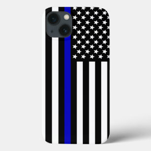 薄い青Line.flag米国 iPhone 13ケース