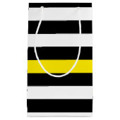 薄い黄色の明細行ディスパッチャフラグ スモールペーパーバッグ (正面)