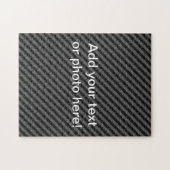 薄い黒とグレーの対角線ストライプ線 ジグソーパズル (横)