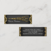 薄いHazelhurstは細い名刺を切ります スキニー名刺 (正面/裏面)