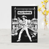 薄いLizzy カード (黄色い花)