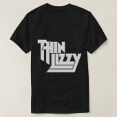 薄いLizzy€」ホワイトスタックロゴプルオーバーフード付きスウェットシャツ Tシャツ (デザイン正面)