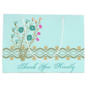 薄かわいらし色 ラージペーパーバッグ (裏面)