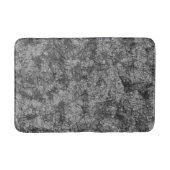 薄く斑点のある灰色と黒の肌をした バスマット (正面)