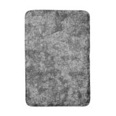 薄く斑点のある灰色と黒の肌をした バスマット (正面縦)