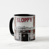 薄く水っぽいジョーのKey Westのマグ マグカップ (正面左)