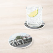 薄く水っぽいジョー コースター (側面)