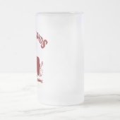 薄く水っぽい秒 フロストグラスビールジョッキ (中央)