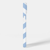 薄はっきりしたい青と白い山形 Case-Mate iPhoneケース (裏面 / 右)