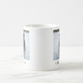 薄ら寒いパグのマグ コーヒーマグカップ (中央)