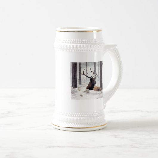 薄ら寒い ビールジョッキ (正面右)