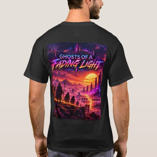 薄れゆく光の亡霊SF Tシャツ (裏面)
