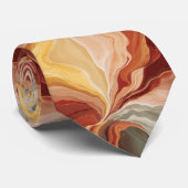 薄エレガント色の大理石 ネクタイ (ロール)