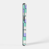 薄クール紫色の正方形 iPhone 15ケース (右側面)