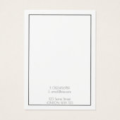 薄シンプルいイヤリング表示カー縁どド (裏面)