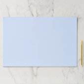 薄シンプル色のプレーン無地の紙ランチョンマット ペーパーパッド (インサイチュ)