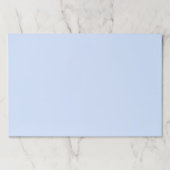 薄シンプル色のプレーン無地の紙ランチョンマット ペーパーパッド (正面)