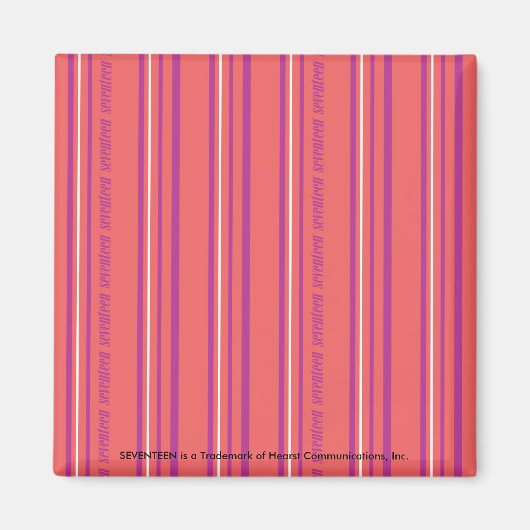 薄ストライプ色 マグネット (正面)