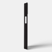 薄パーソナライズされたい青い線アメリカ国旗 Case-Mate iPhoneケース (裏面 / 右)